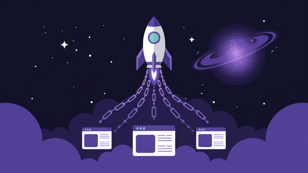 백링크 완벽 가이드 - 링크로 연결된 웹사이트와 로켓